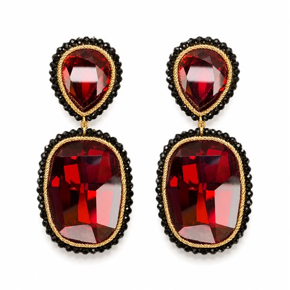 Boucles d'oreilles Cianfrone Gioielli Femme in Argent Cristallo O18OR - O18OR